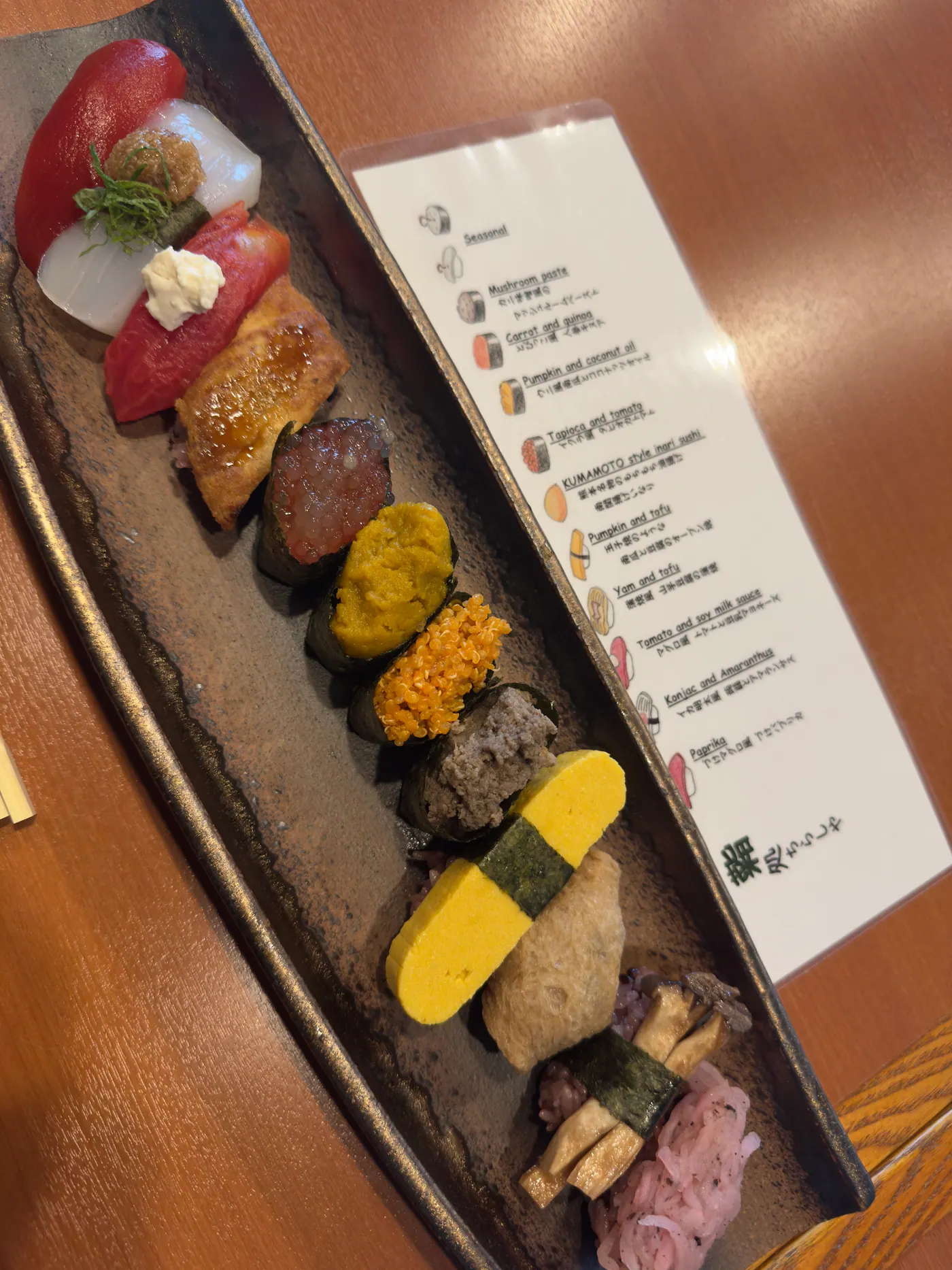 The best vegan sushi, from two grandmothers in Kamakura.