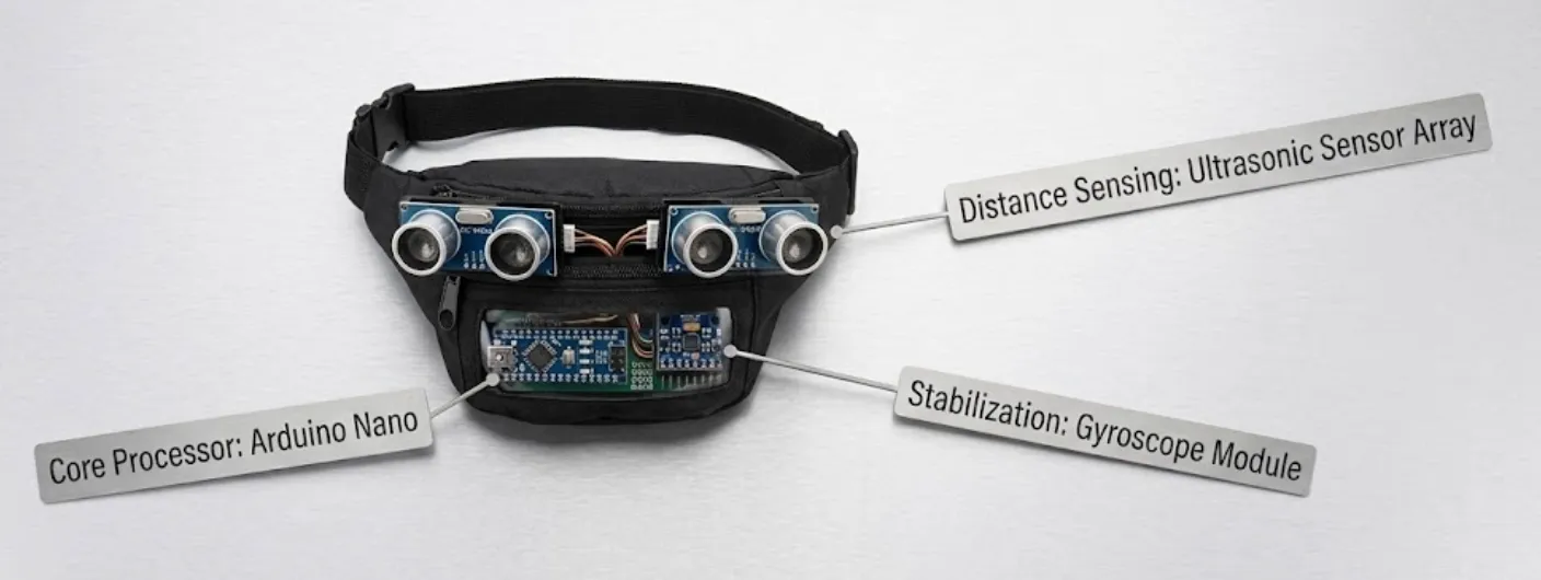 VISN: wearable navigation system for visually impaired people